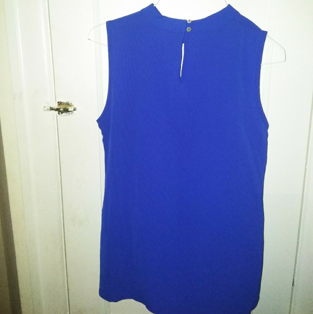 Royal blue top